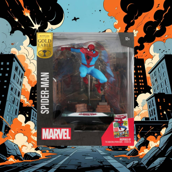 Marvel PVC Statue Spider-Man (Gold Label) 15 cm (2025) | Collector Edition